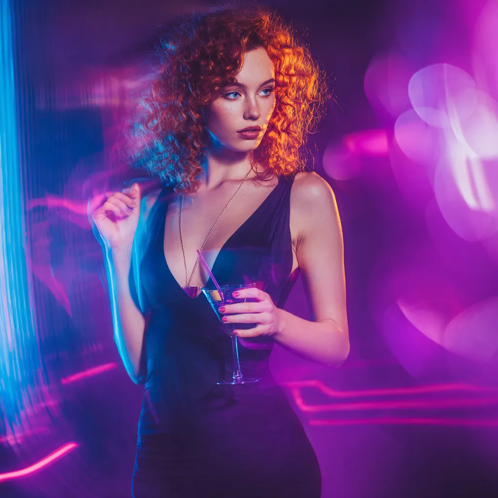 Photoreal CamSoda AI image in a city apartment
